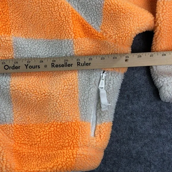 Free People Movement Womens Hit Slopes Jacket XS Orange Long Sleeve Fp Fleece - Picture 12 of 15